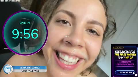 Alondra Suarez online show from June 6, 3:29 pm