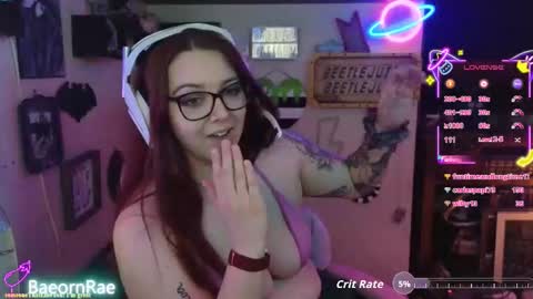 Baeorn Rae online show from March 12, 9:28 pm