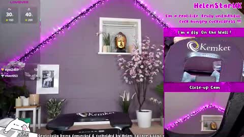 HelenStarUK online show from March 8, 2:15 am