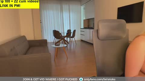 lailatoks - TIP 100 tks  get all my videos 22 VIDEOS SQUIRT PUSSY DILDO online show from May 19, 6:31 am