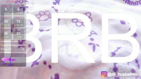 Lilithcaballero online show from December 2, 7:10 am