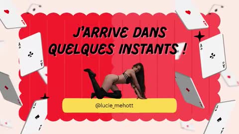 Lucie hot follow me on  online show from March 29, 9:30 am