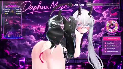 Daphne Musa online show from March 13, 9:05 pm