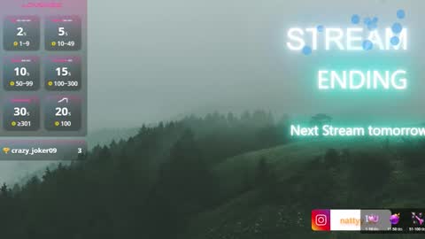 Natt.....3 online show from March 4, 6:14 pm