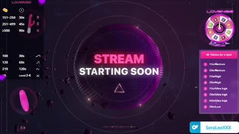 SeraLeeXXX online show from March 30, 5:45 pm