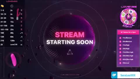 SeraLeeXXX online show from July 17, 5:27 pm