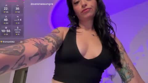 Serena Sangre online show from June 27, 6:36 am