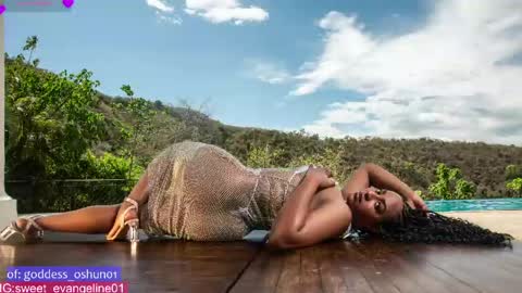 Evangeline online show from March 24, 2:55 pm