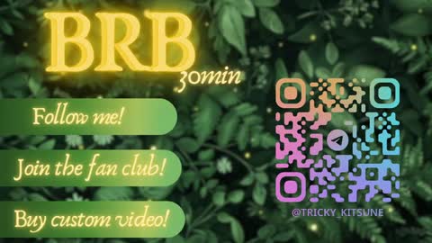 trickykitsune online show from April 17, 3:58 pm