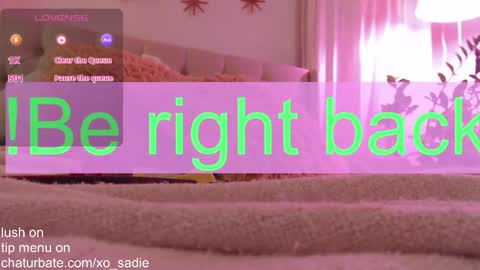 Xo Sadie online show from May 3, 6:17 am