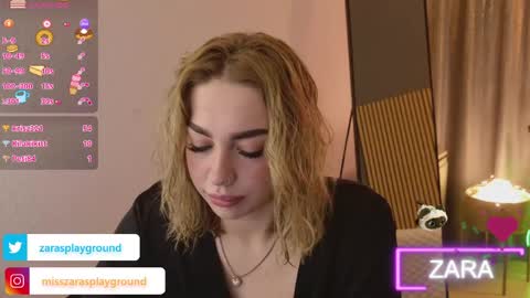 zarasplayground online show from April 18, 3:25 pm