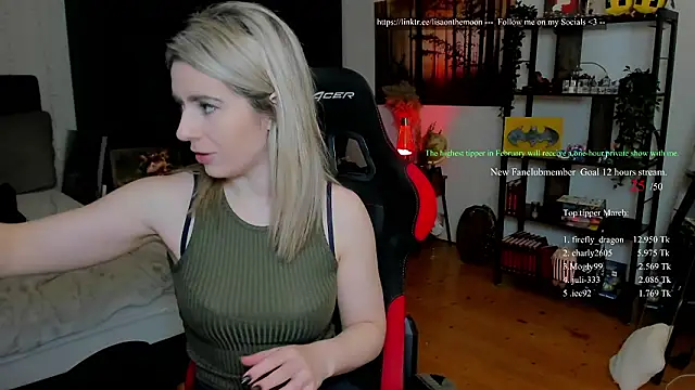 Lisaonthemoon online show from March 9, 7:17 pm