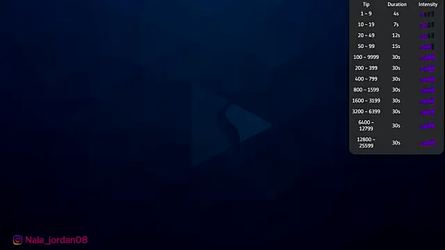 Nala j8 online show from April 22, 12:46 pm