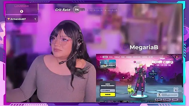 MegariaB online show from November 21, 4:25 am