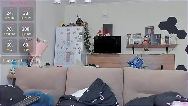 Girl alone home online show from March 22, 1:17 pm