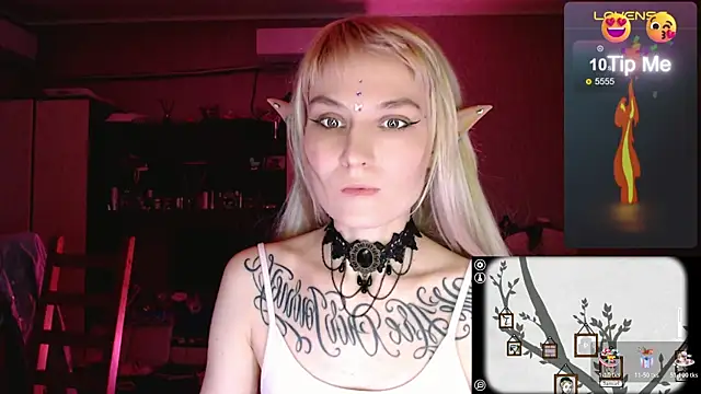 mischellemeow13 online show from November 28, 11:30 pm