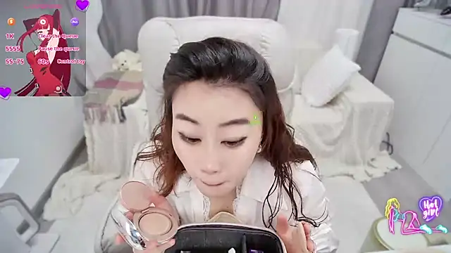 Feifei-cn online show from April 9, 12:35 am