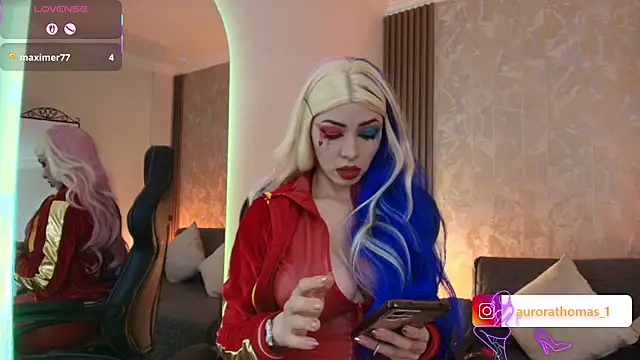 Aurora thomas  1 online show from March 10, 11:20 pm