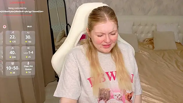 AmeliaDiamond online show from April 4, 1:04 am