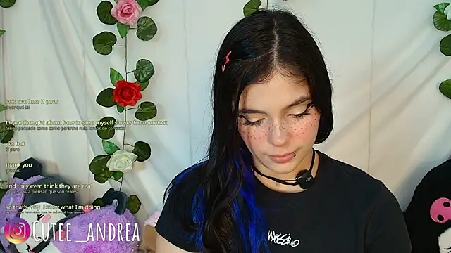cutee andrea online show from May 4, 2:59 am