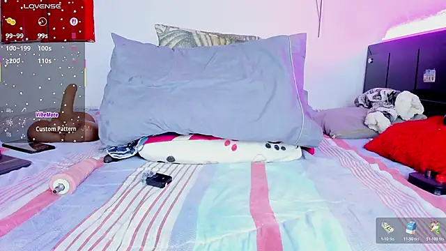  DulceFuego online show from April 10, 10:21 am