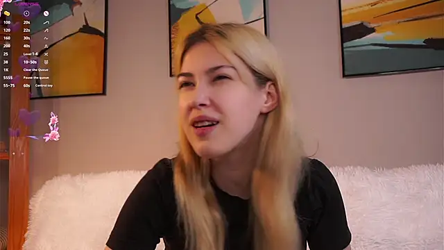 AngelicRice online show from April 12, 1:25 pm