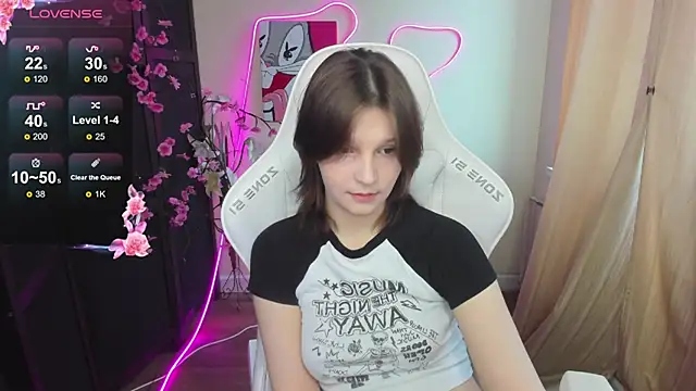 AudreyyKim online show from March 26, 8:38 am