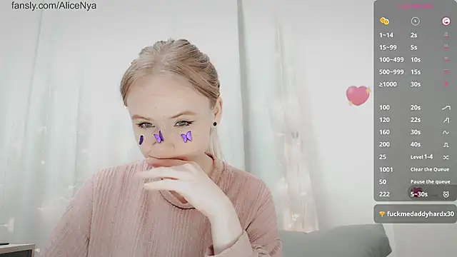 AliceNya cute online show from February 13, 6:04 am