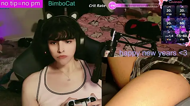 BimboCat online show from January 9, 1:43 am