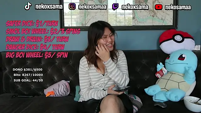 nekoxwaifu online show from July 6, 1:16 pm