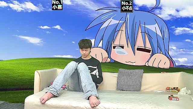 xiaohuangren01 online show from April 1, 1:41 pm