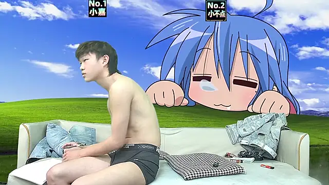 xiaohuangren01 online show from April 3, 1:42 pm