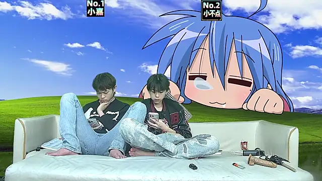 xiaohuangren01 online show from April 2, 1:41 pm