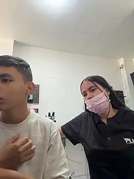 two cam latin online show from April 22, 4:04 pm