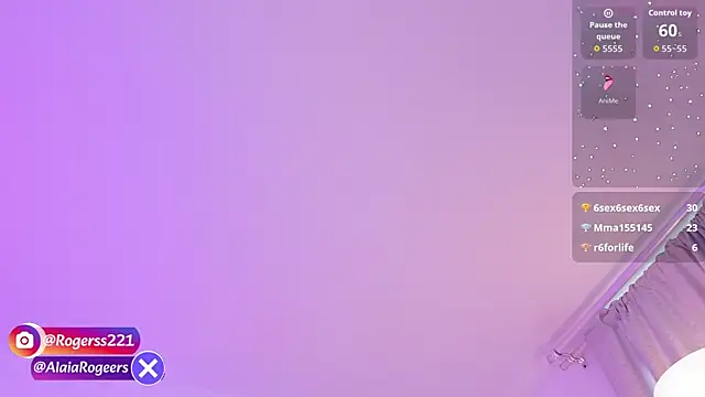 AlaiaRogers online show from July 28, 2:13 pm