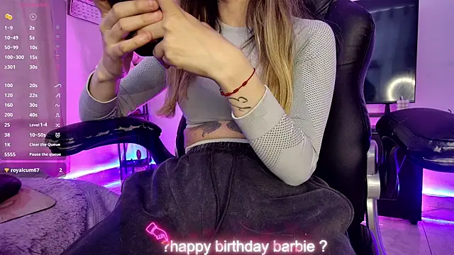 Barbie20  online show from June 12, 10:29 pm