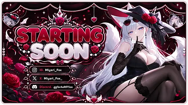 MiyariFox online show from July 8, 6:04 am