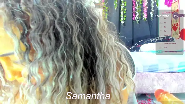 samantha  smile online show from March 4, 2:18 am