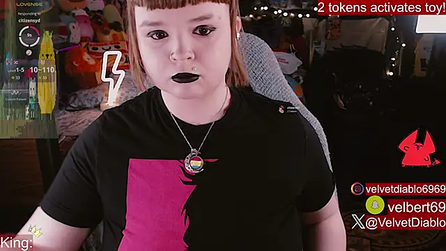 VelvetDiablo online show from April 14, 12:22 am