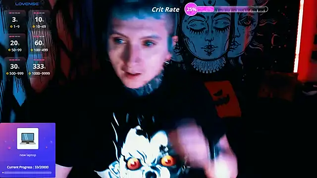 Marieblueeyes online show from April 9, 1:19 am