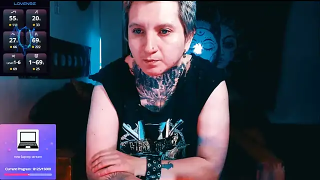 Marieblueeyes online show from March 16, 2:47 am