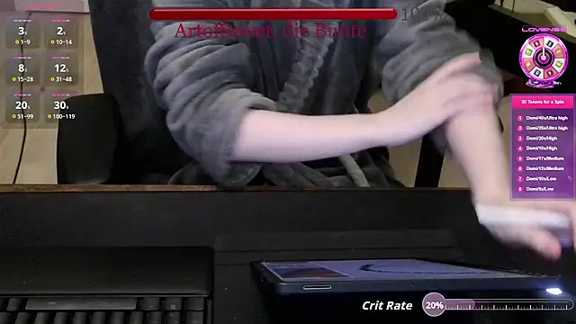 ArtofSweet online show from July 20, 7:03 pm