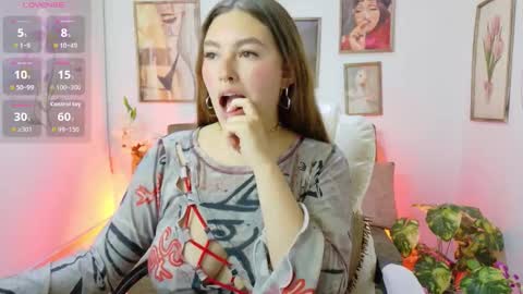 Snapshot of aaaaamy_1 chatting on October 21, 12:25 am Aamy online show from October 21, 12:25 am
