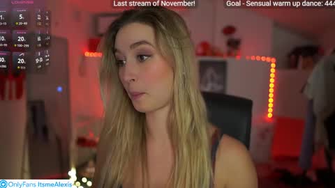 Alexis Texas online show from November 30, 7:29 pm