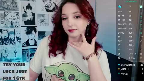 aliceriddle1 online show from February 6, 4:25 pm