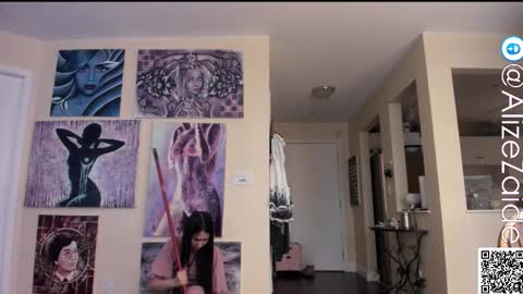 Alize Zaide online show from February 17, 9:03 pm