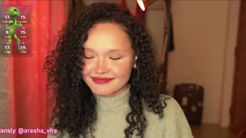 Aresha  online show from December 1, 9:50 pm