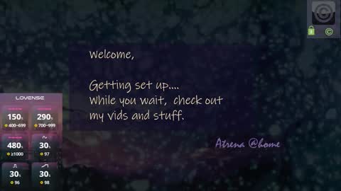 Atrena online show from February 24, 12:54 am