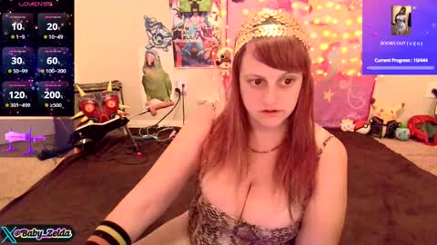 BabyZelda online show from November 4, 1:38 pm