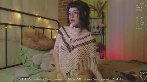   Im Nym  Justa nymph on twitter and IG online show from February 20, 6:19 am